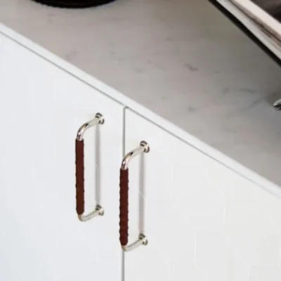 Vedin ruskea nahka + kromi