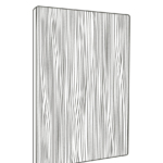 Metod-senkin ovet ja peitteet 240 x 80 x 40 cm, Veneer