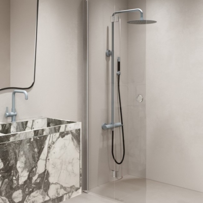 Forma 303, taittuva suihkuseinä, tyyliä ja käytännöllisyyttä kylpyhuoneeseesi.