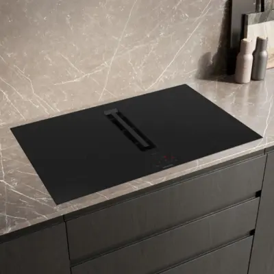 iQ300 induktiotaso liesituulettimella.