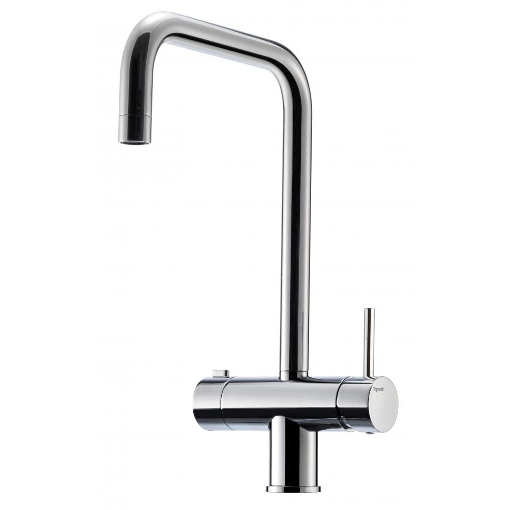 Tapwell hana SK984 kromin sävy, kulmikas juoksuputki